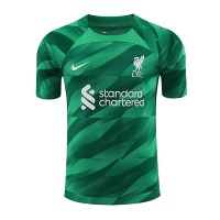 Camisa de time de futebol Liverpool Goleiro Replicas 3º Equipamento 2023-24 Manga Curta